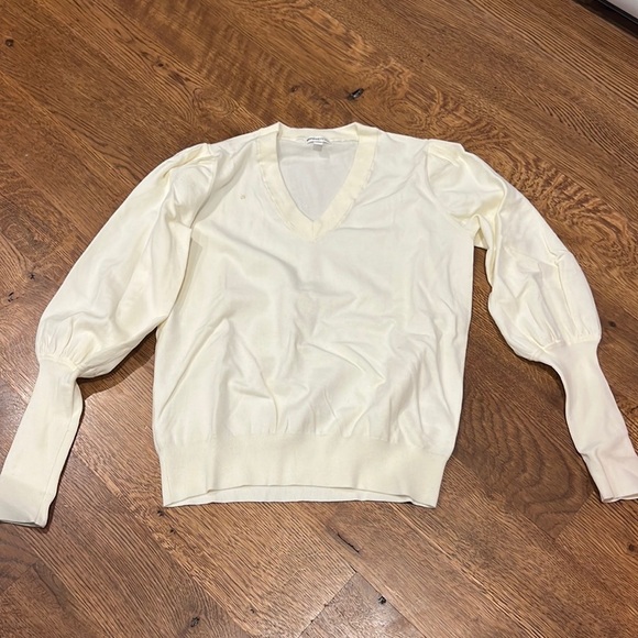 Minnie Rose Women’s Sweater Cream Size Small - Picture 1 of 5